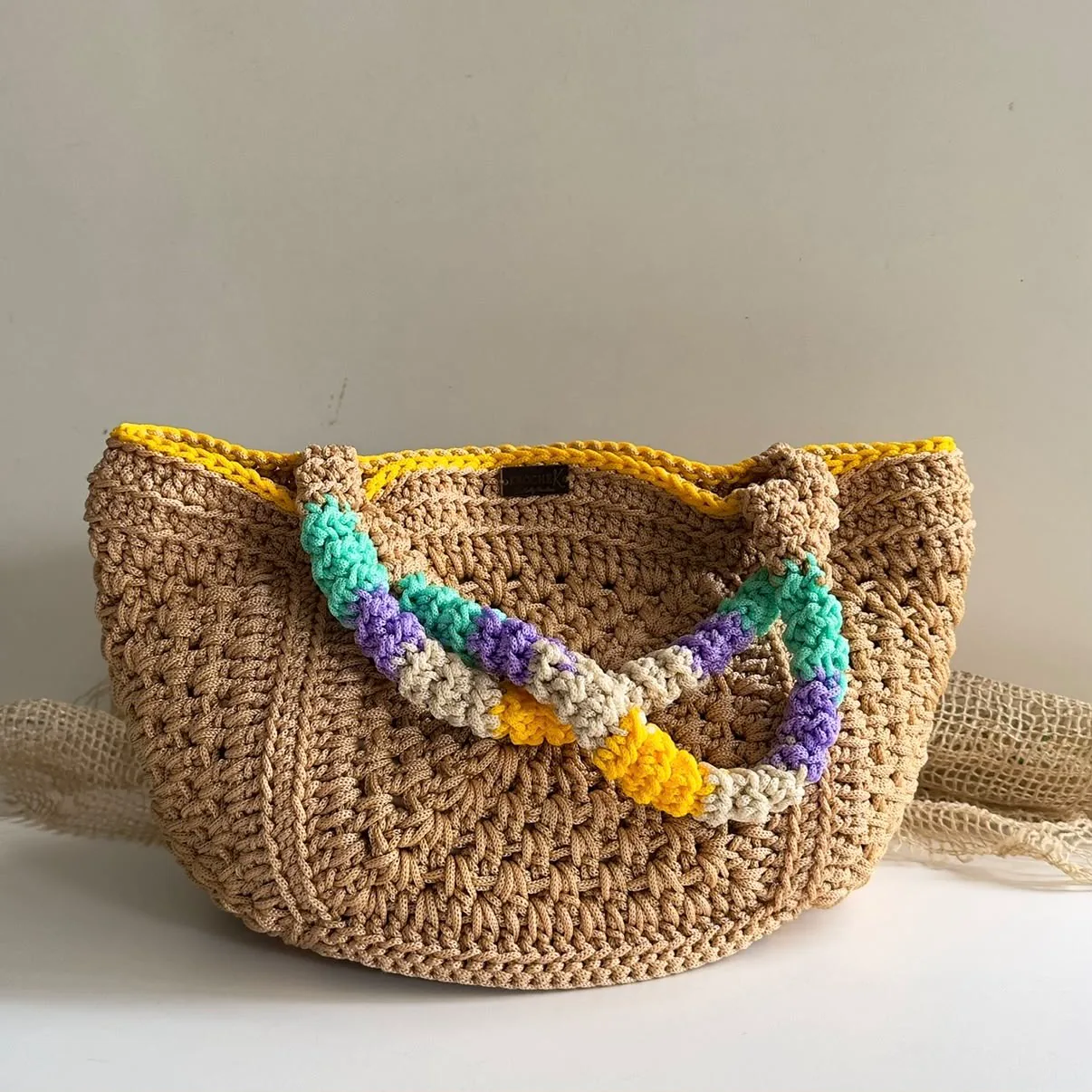 Bolsa Verano de crochê pronta